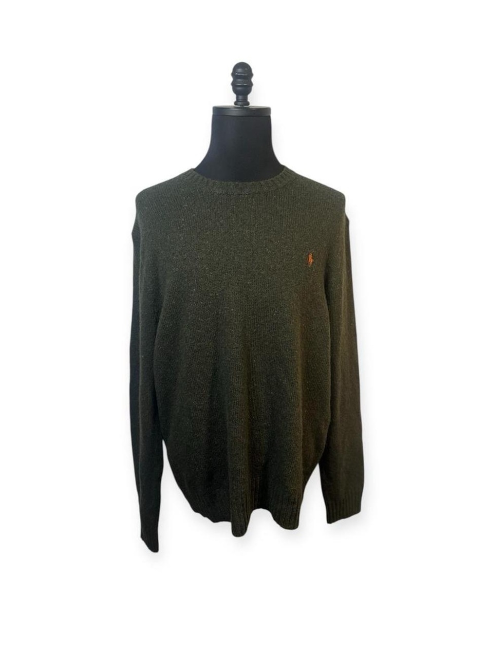 Polo Ralph Lauren Green Wool Blend Sweater